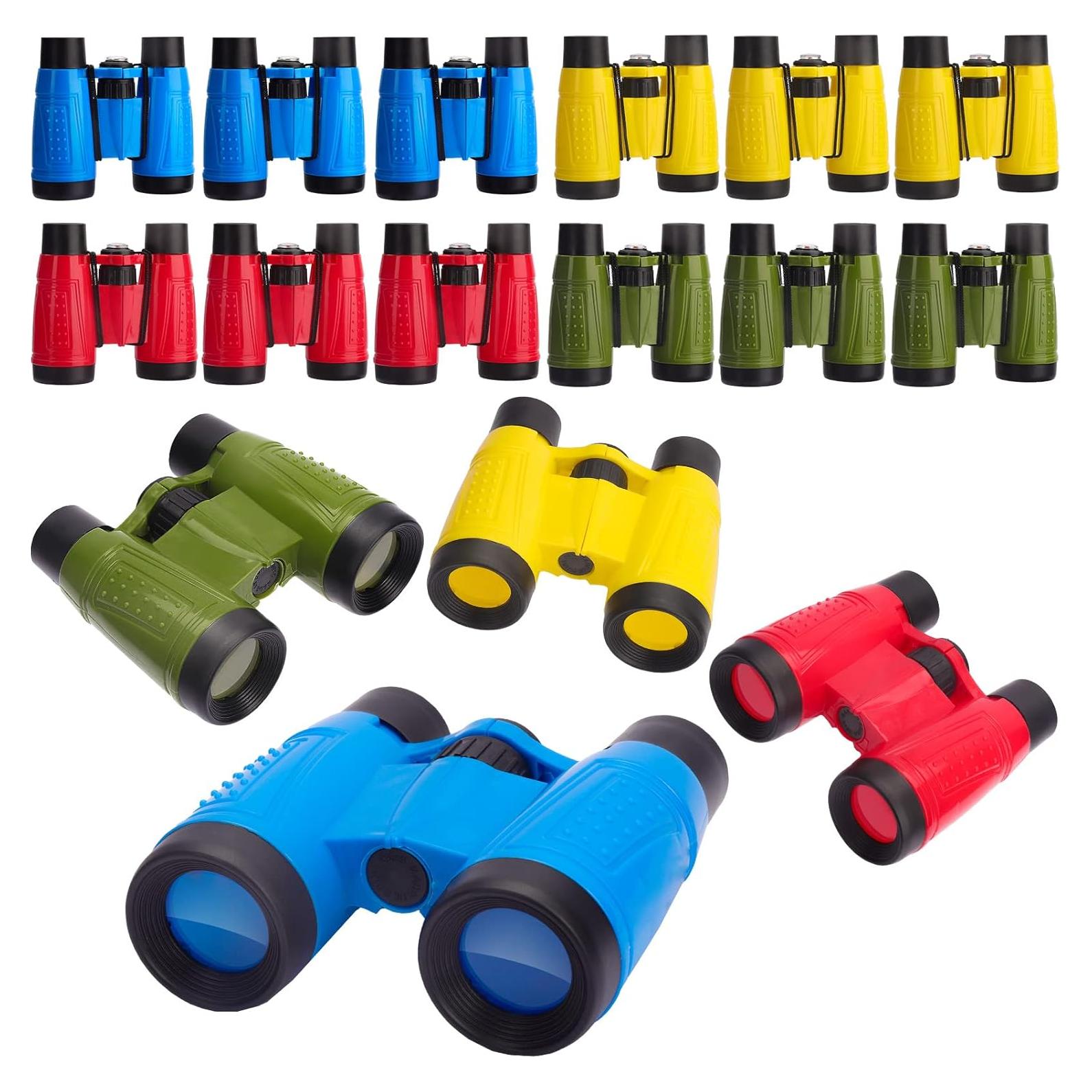 Binoculares para Niños ASONA 24 Pcs Coloridos para Exploración