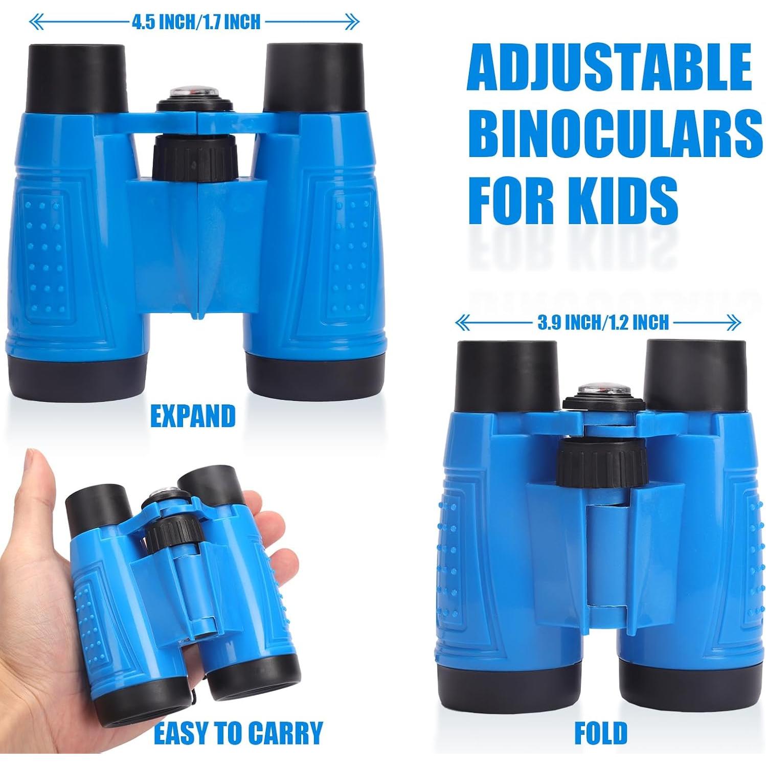 Binoculares para Niños ASONA 24 Pcs Coloridos para Exploración