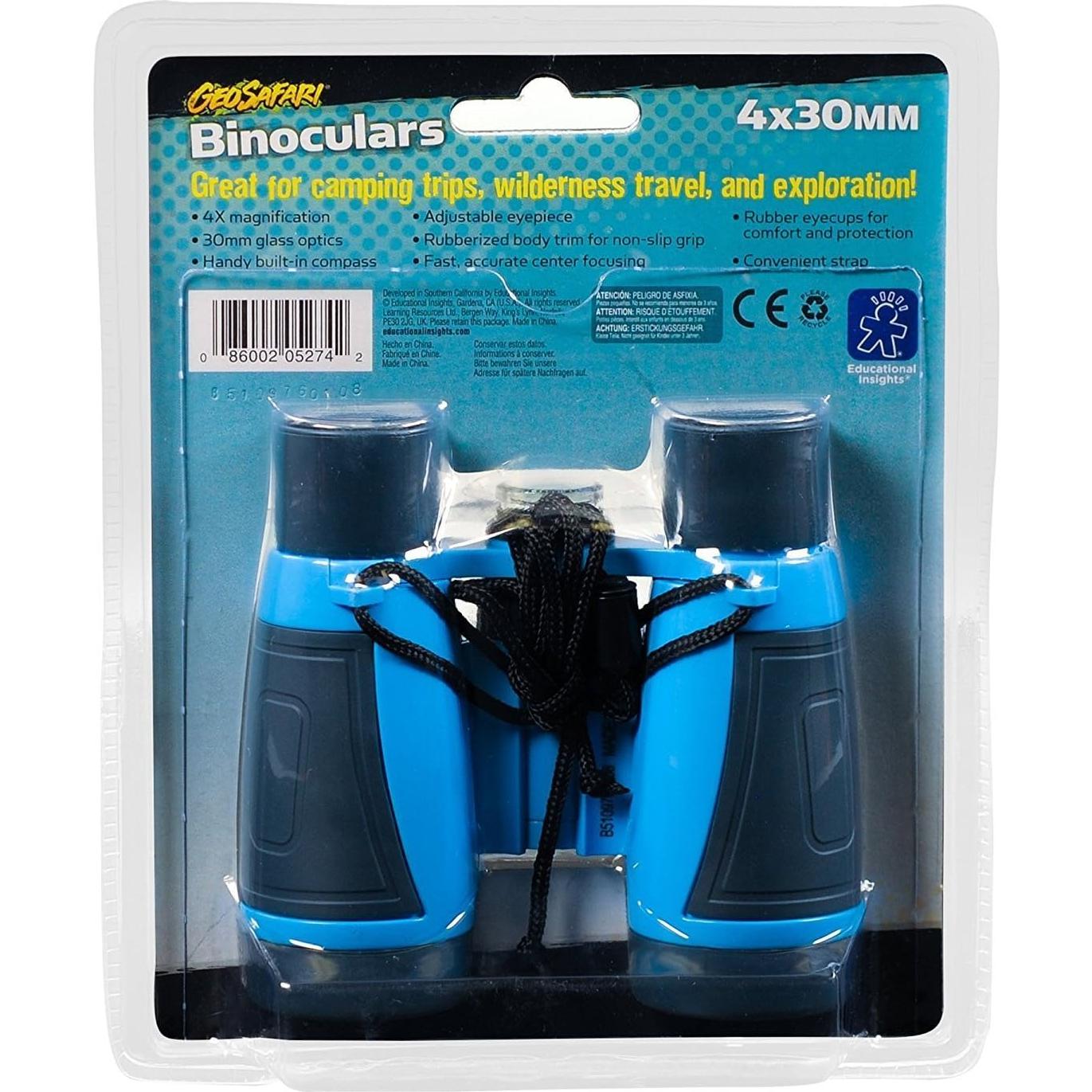 Binoculares para Niños Educational Insights 30mm con Brújula