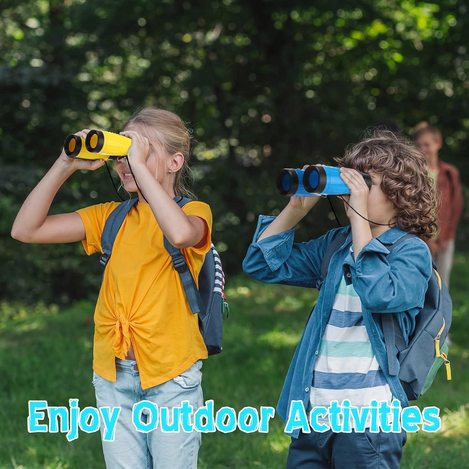 Binoculares de Juguete Leyndo 24 Piezas Colores Vibrantes