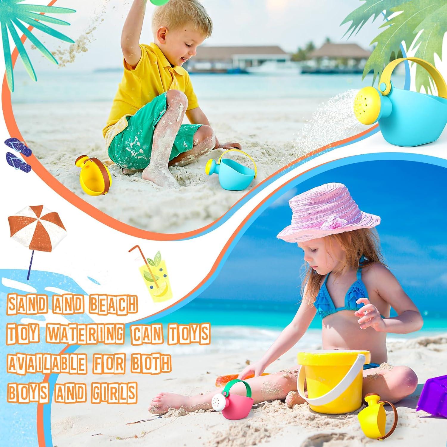 Juego de 6 Regaderas Pequeñas de Plástico Gemscream para Niños