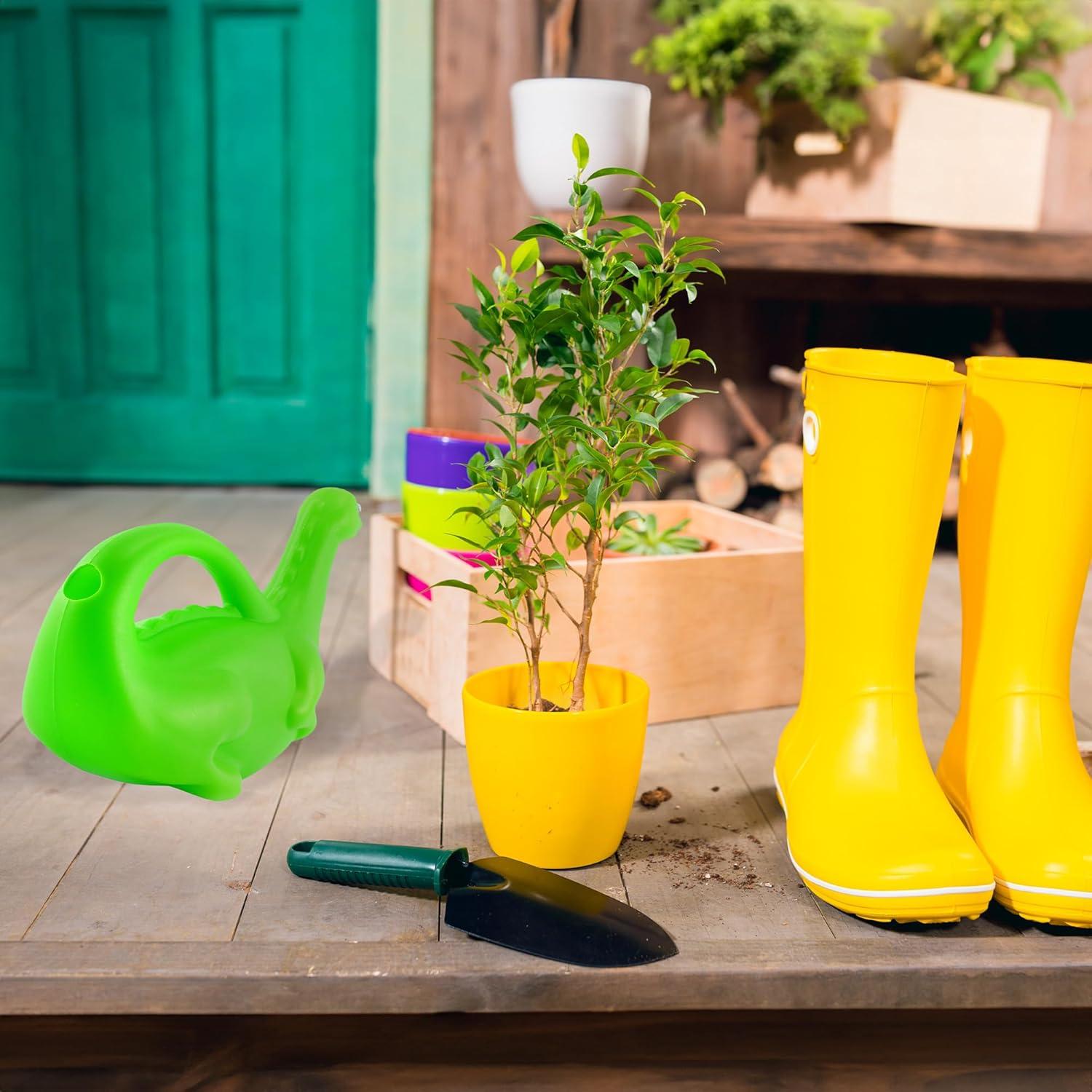 Regadera de Dinosaurio Verde Cornucopia 1.42L para Niños