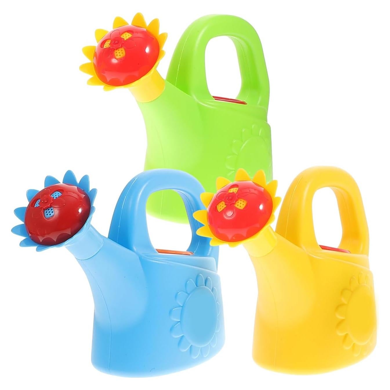 Set de 3 Regaderas de Plástico STOBOK para Niños - Jardín y Baño
