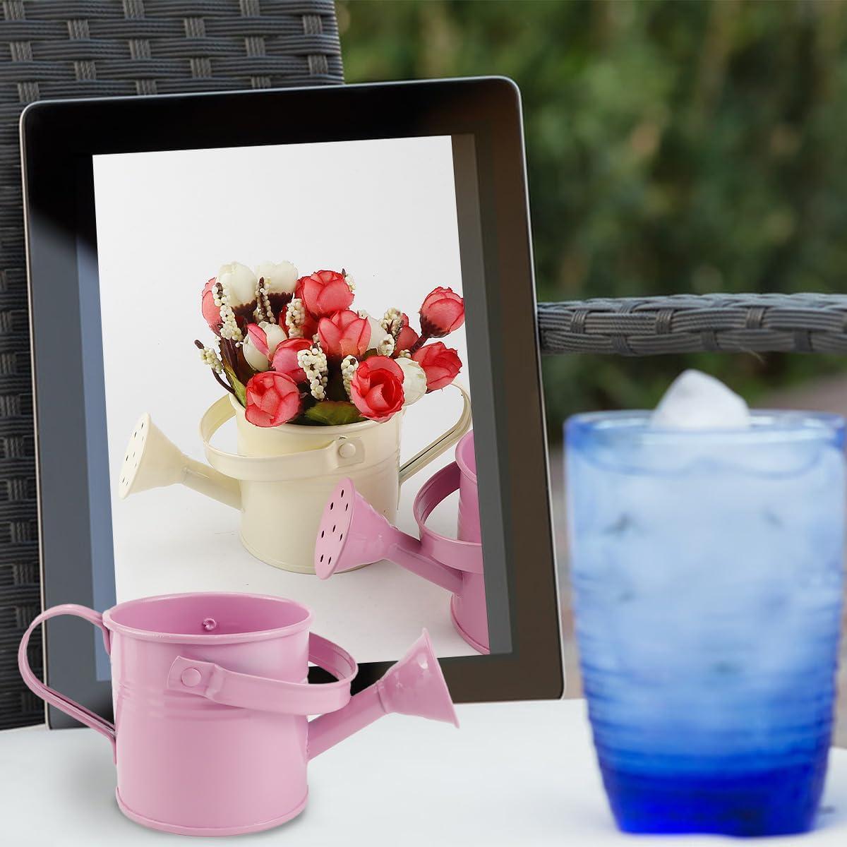 2 Piezas Regadera de Metal para Niños LNQ LUNIQI 200ml Beige