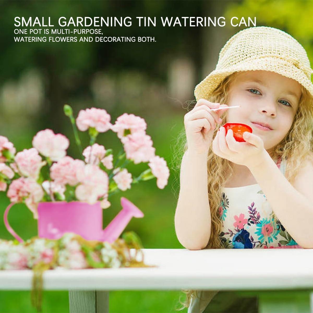 2 Piezas Regadera de Metal para Niños LNQ LUNIQI 200ml Beige