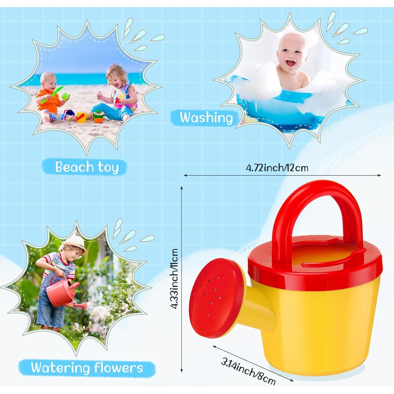 Regaderas de Jardín para Niños Sosation - 12 Piezas Multicolor