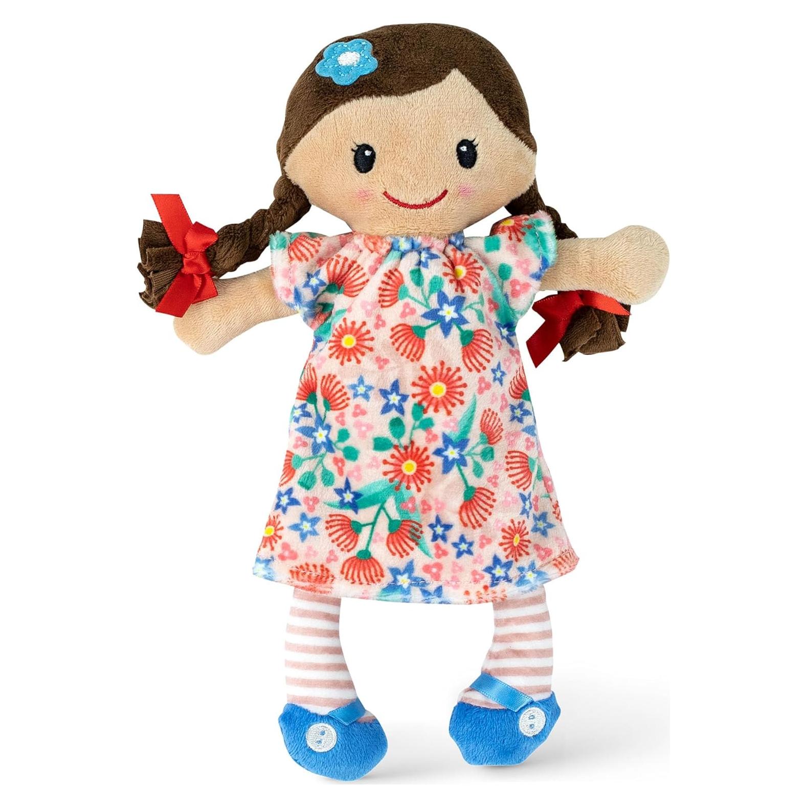 Muñeca de trapo Matilda Tiger Tribe - 25cm - Suave y abrazable