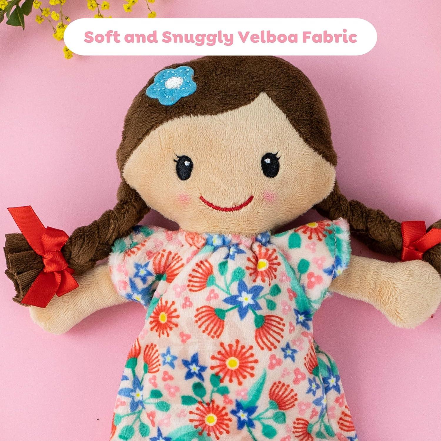 Muñeca de trapo Matilda Tiger Tribe - 25cm - Suave y abrazable