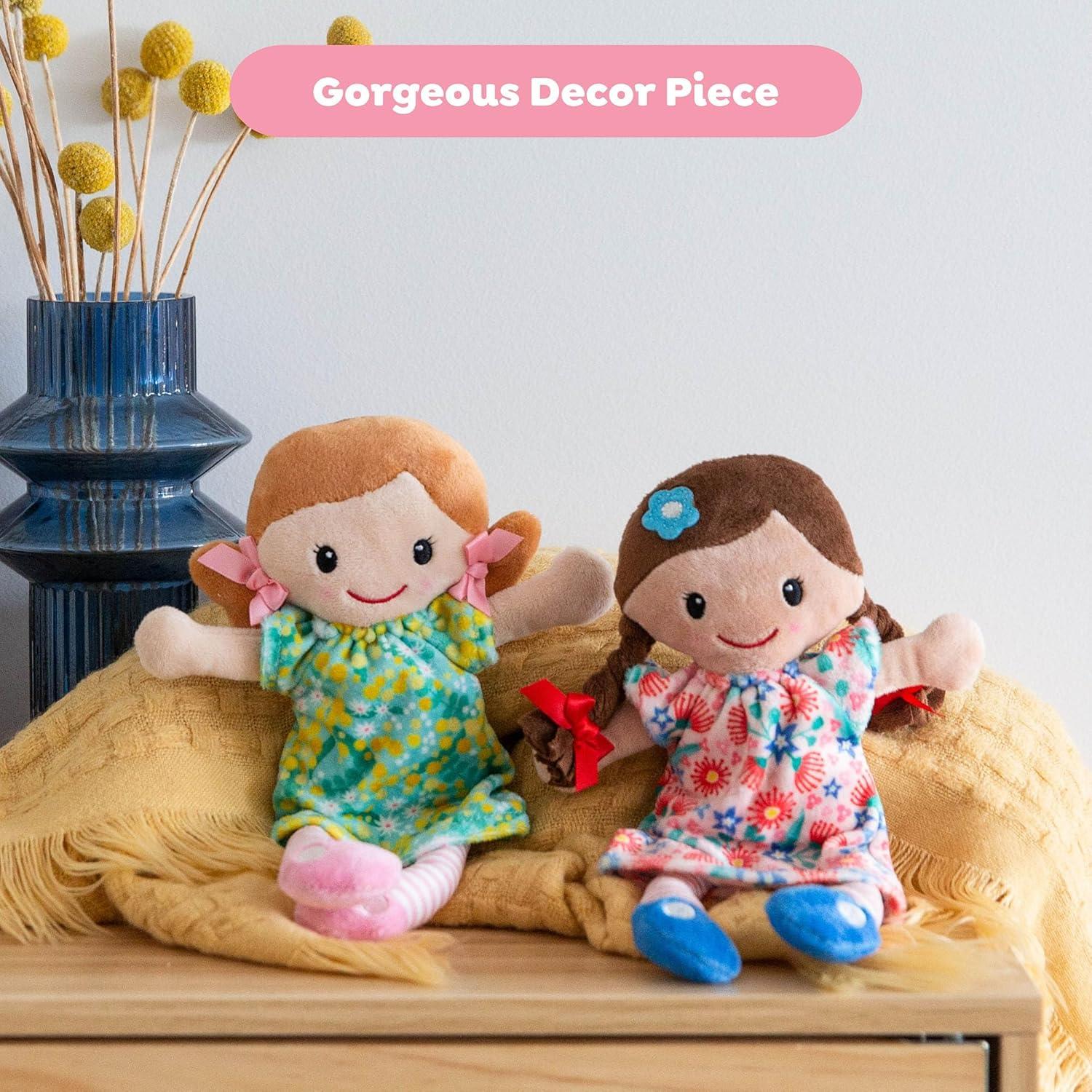 Muñeca de trapo Matilda Tiger Tribe - 25cm - Suave y abrazable