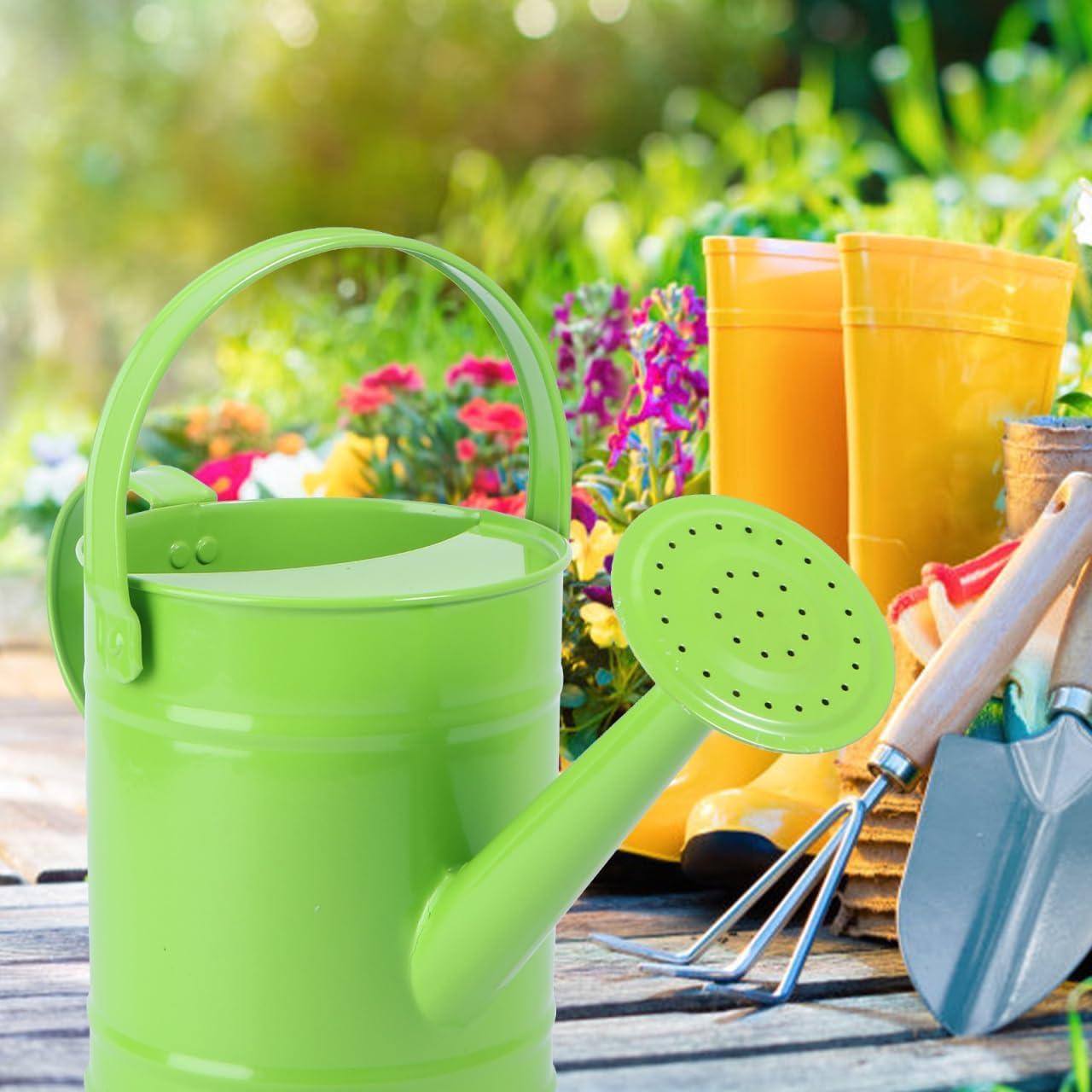 Regadera de Metal Toddmomy 29x23.5cm para Niños Jardín