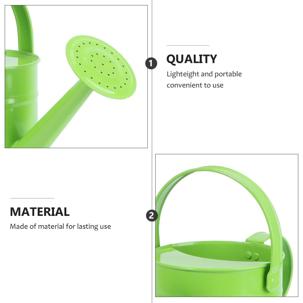 Regadera de Metal Toddmomy 29x23.5cm para Niños Jardín