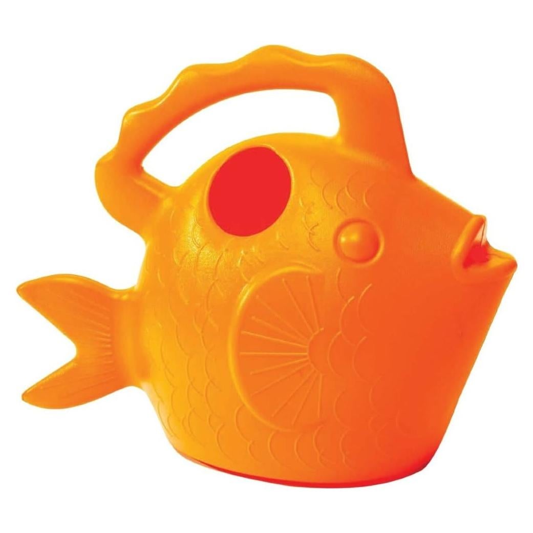 Regadera en forma de pez Raíz y Vaso 2.84L Naranja