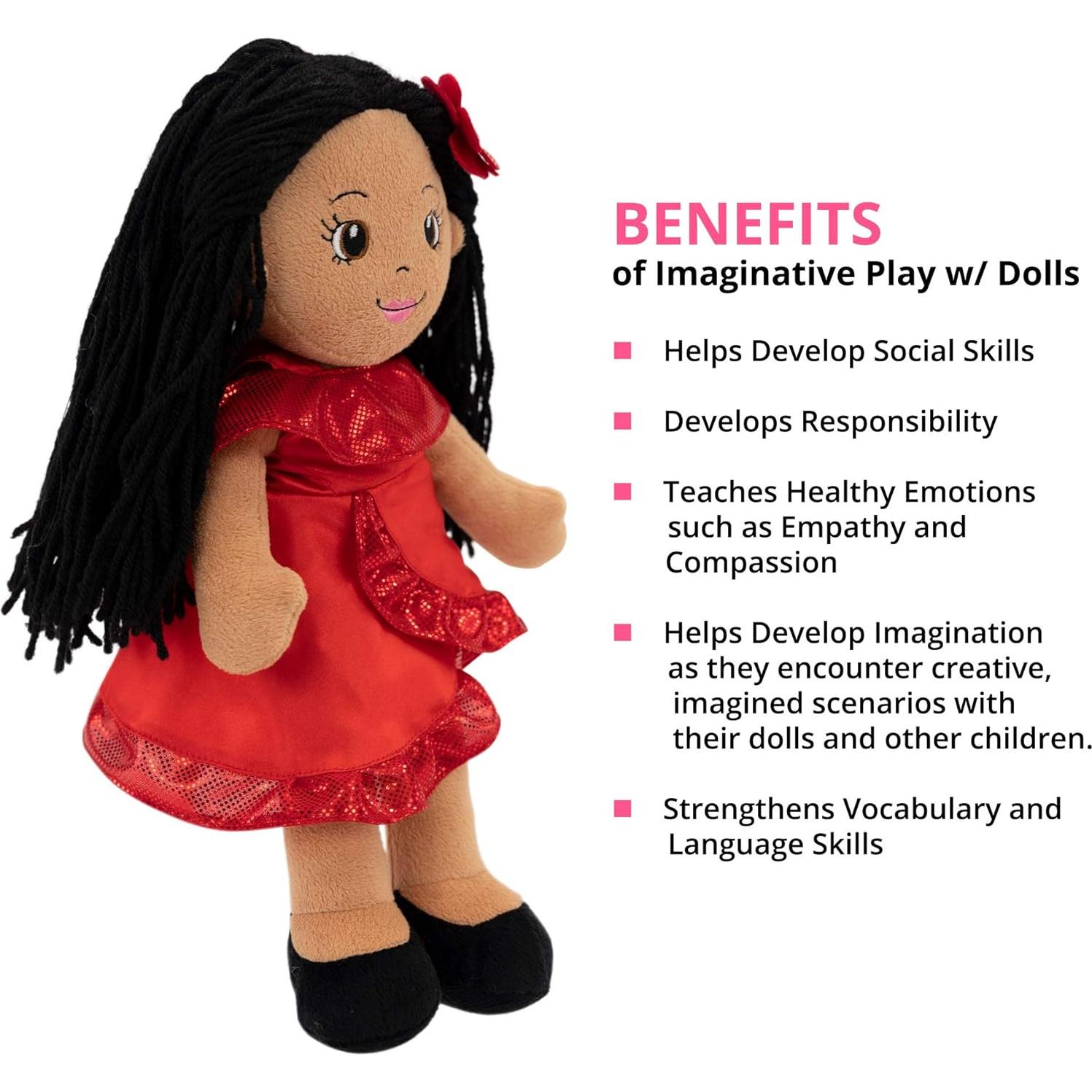 Muñeca Suave Playtime by Eimmie 35.56 cm Julie - Peluche Lavable