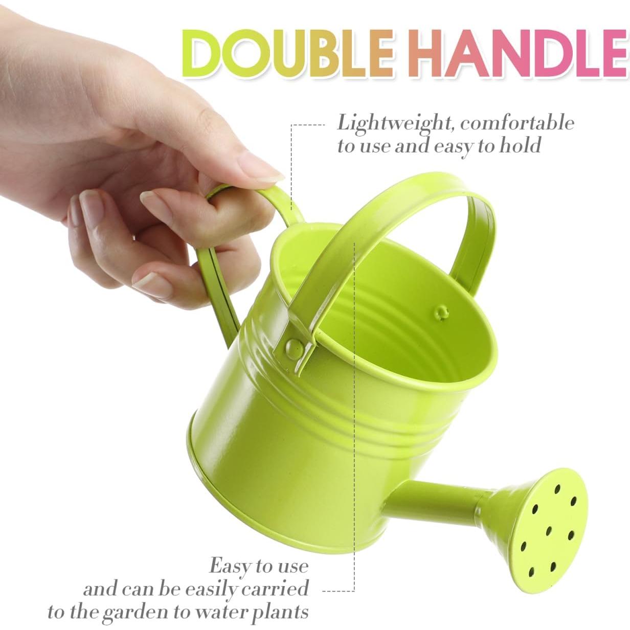 Regadera Infantil de Metal DOITOOL 5PCS 15x7.5cm Estilo Mixto