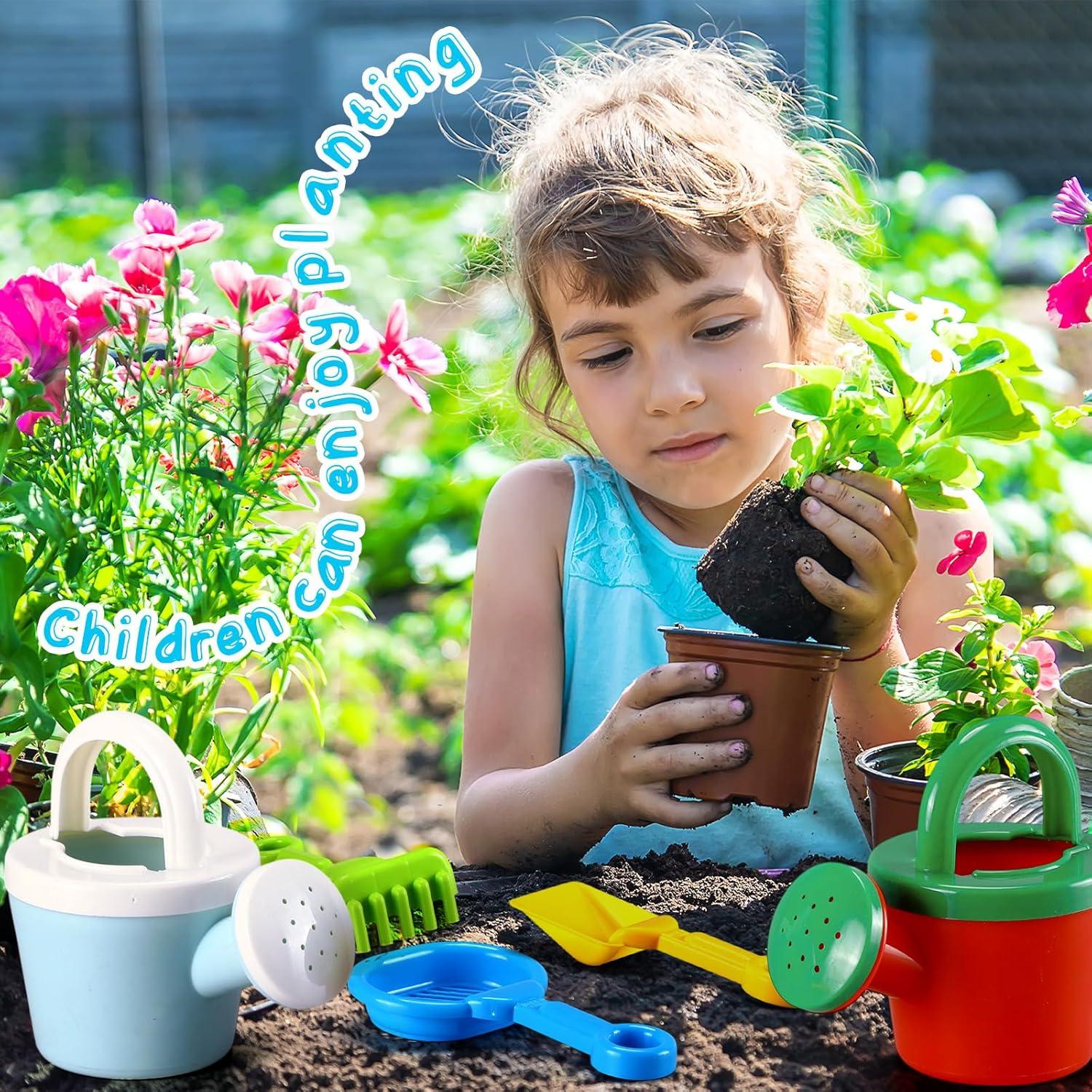 Set de Jardinería para Niños Sosation 24 Piezas Multicolor