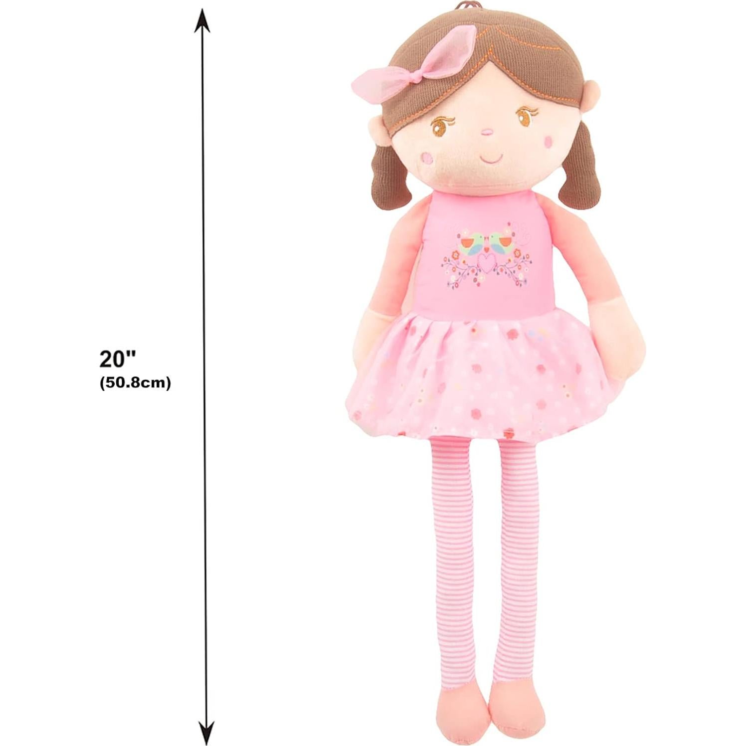 Muñeca de trapo Olivia Linzy Toys 50.8 cm Rosa