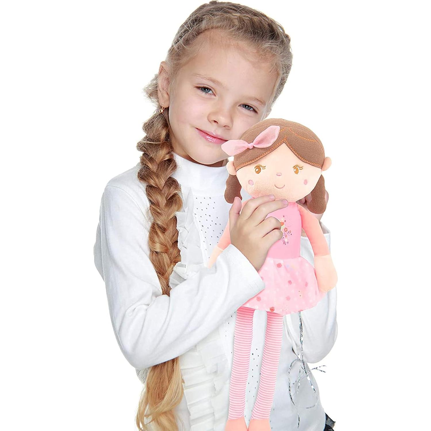 Muñeca de trapo Olivia Linzy Toys 50.8 cm Rosa