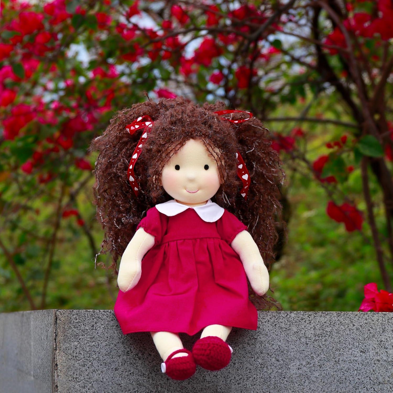 Muñeca Waldorf Hecha a Mano BlissfulPixie Eleanor 30.48 cm