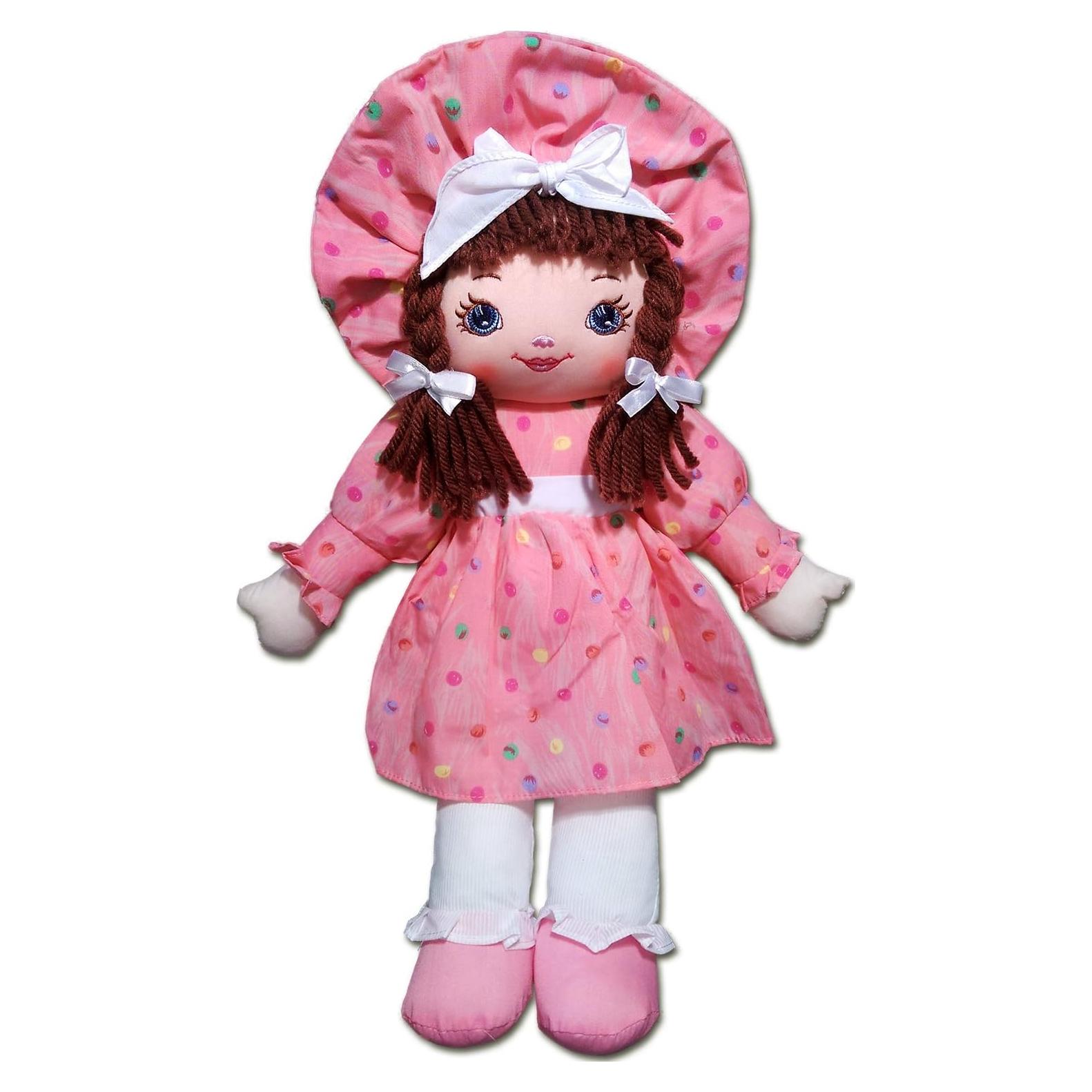Muñeca de Peluche Anico Sweetie Mine Rosa 45.72 cm