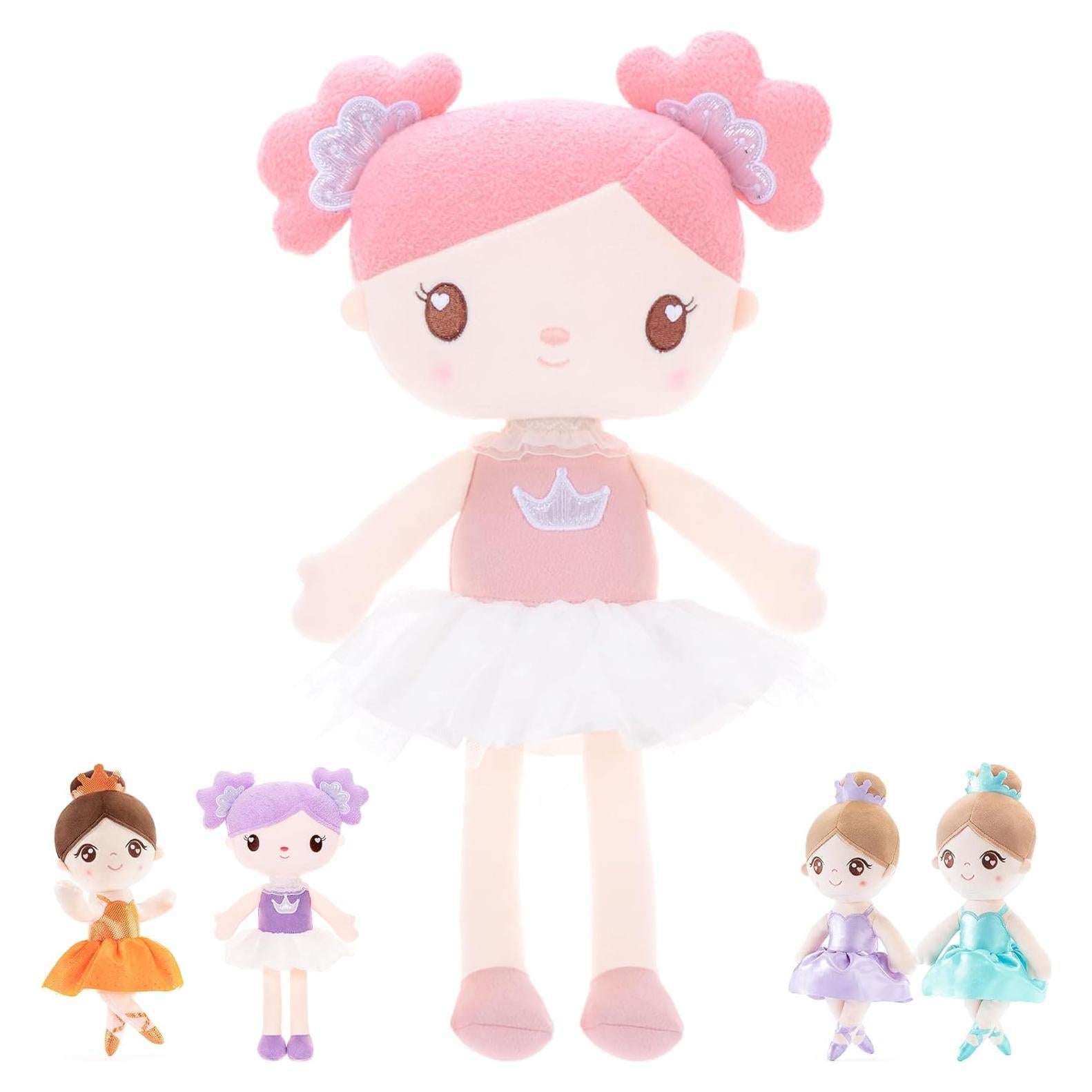 Muñeca de Trapo Suave Gloveleya 38 cm con Bolsa de Regalo