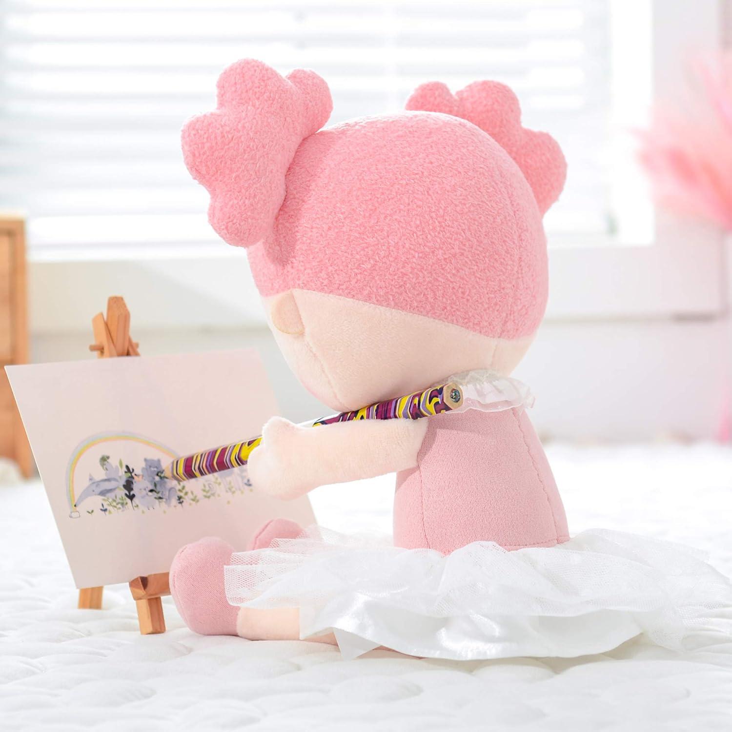 Muñeca de Trapo Suave Gloveleya 38 cm con Bolsa de Regalo