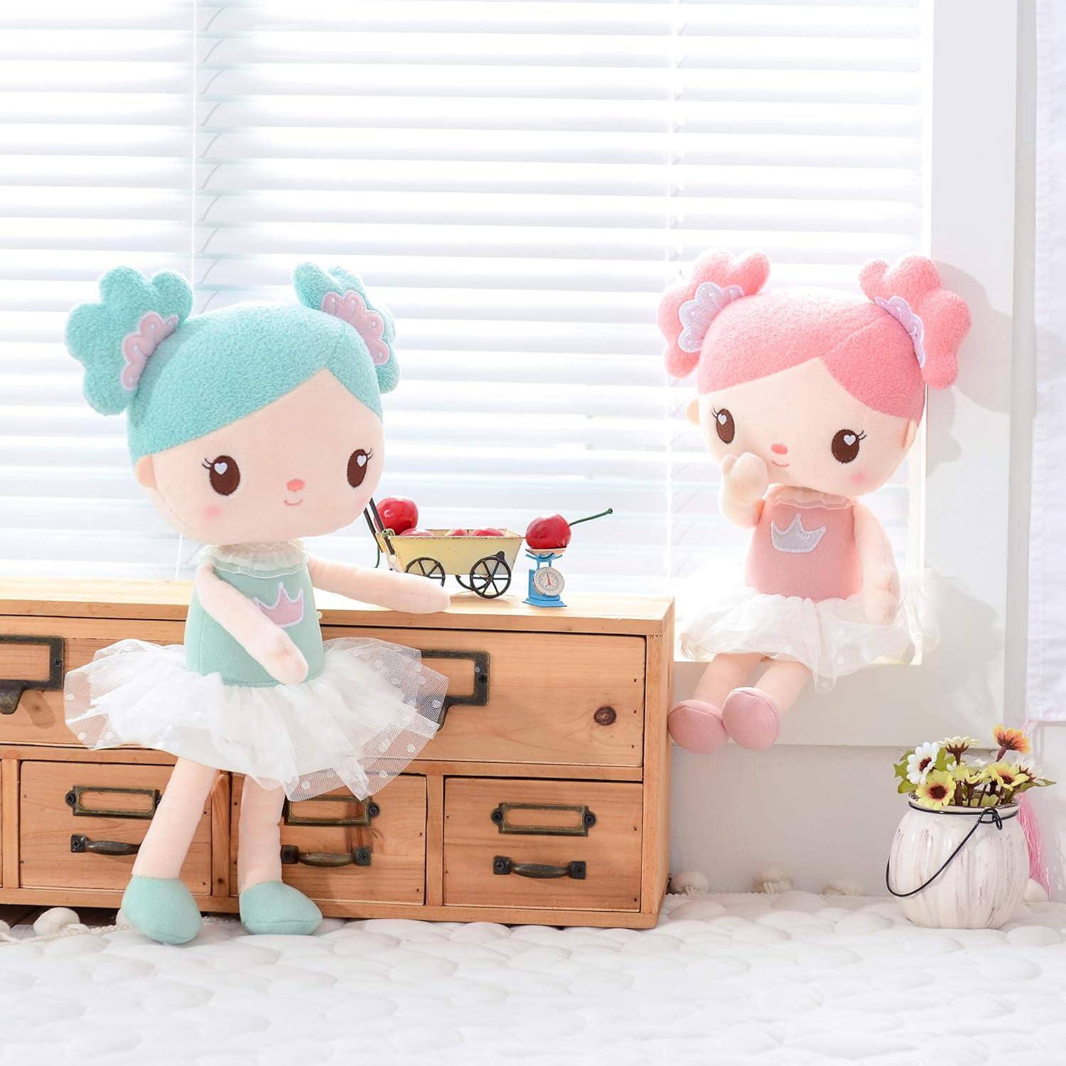 Muñeca de Trapo Suave Gloveleya 38 cm con Bolsa de Regalo