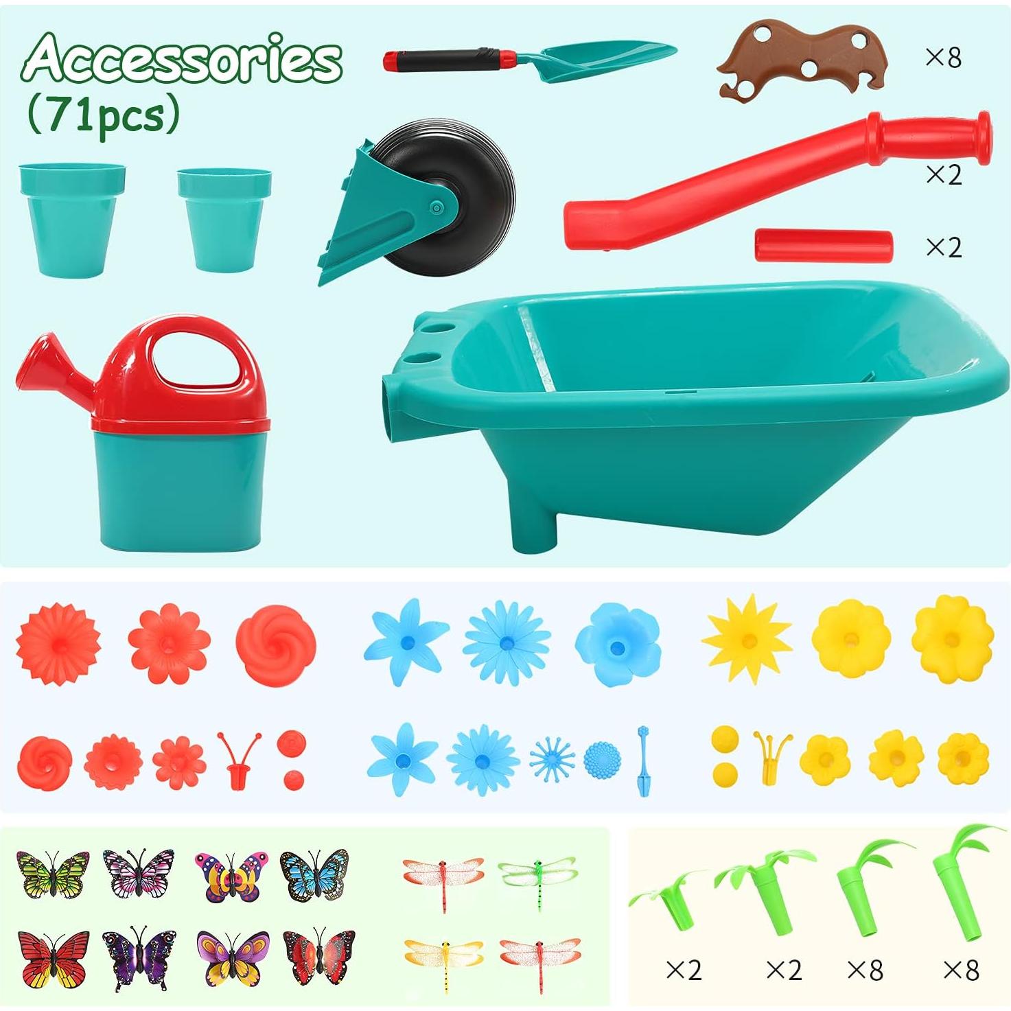 Conjunto de Jardinería para Niños Cute Stone - 71 Piezas