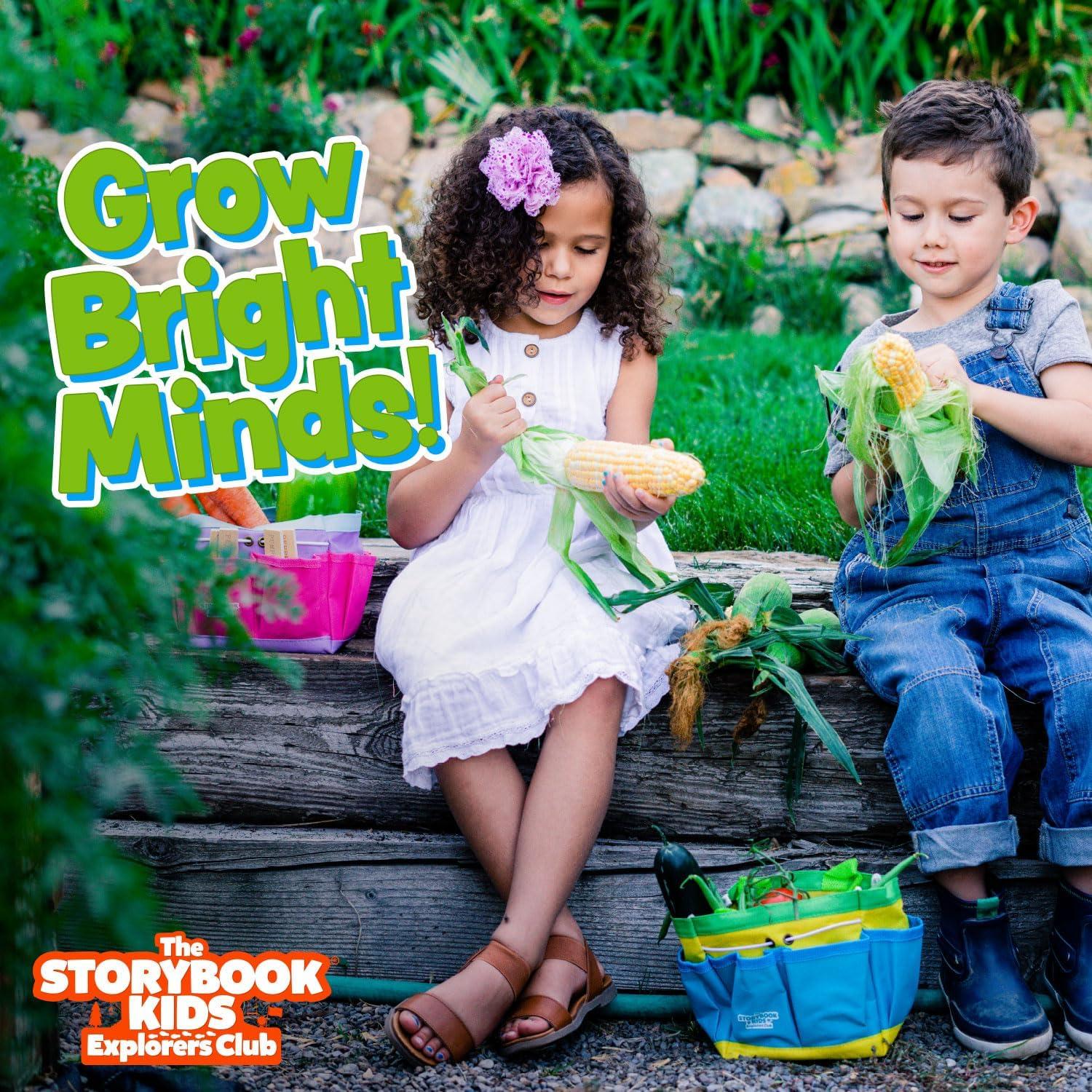 Set de Jardinería para Niños Rosado Clever Kid Toys - Incluye Regadera, Guantes y Libro