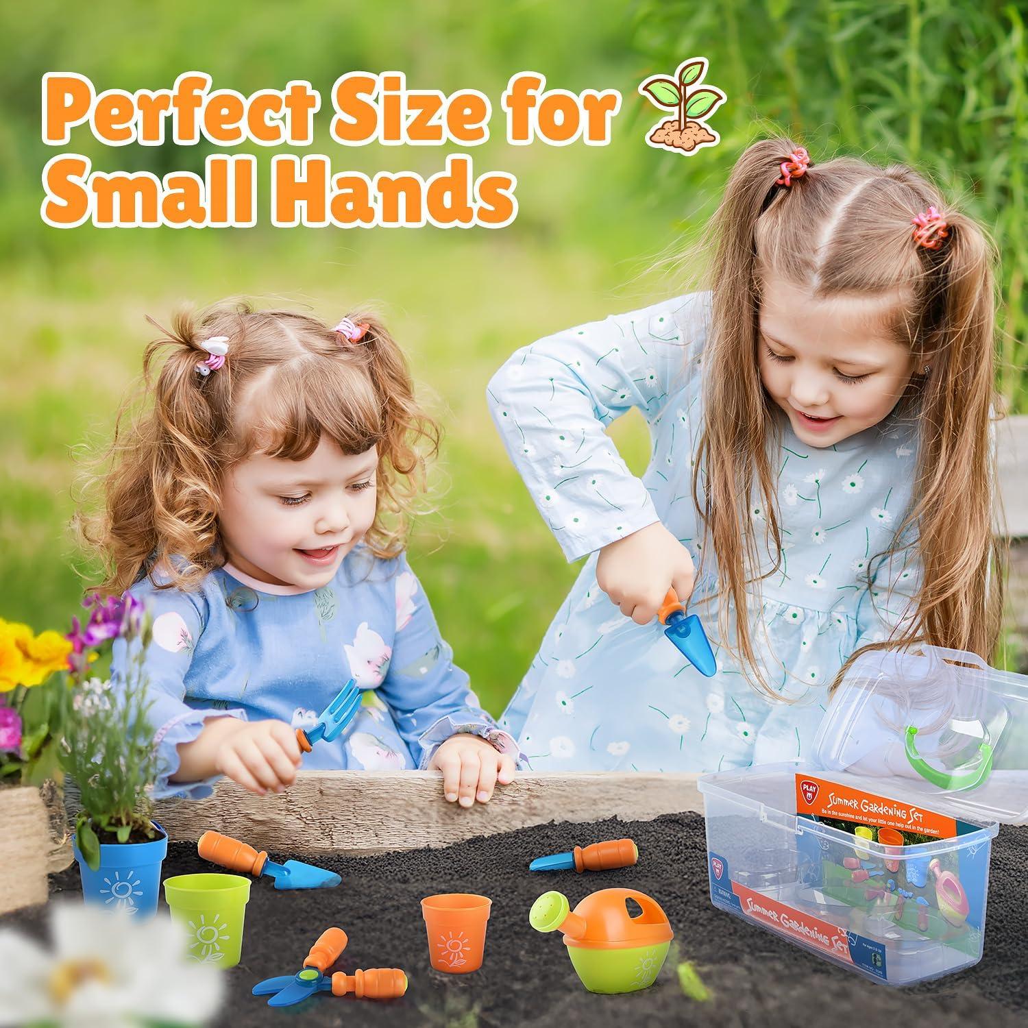 Juego de Jardinería para Niños PLAY - Set Completo 8 Piezas