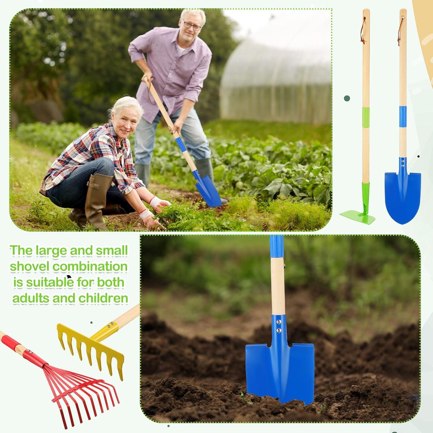 16 Piezas Herramientas de Jardinería para Niños Motionchic