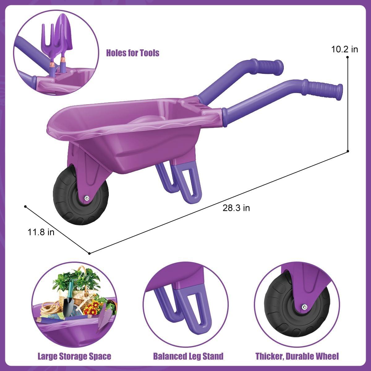 Juego de Herramientas de Jardinería para Niños 15 Piezas