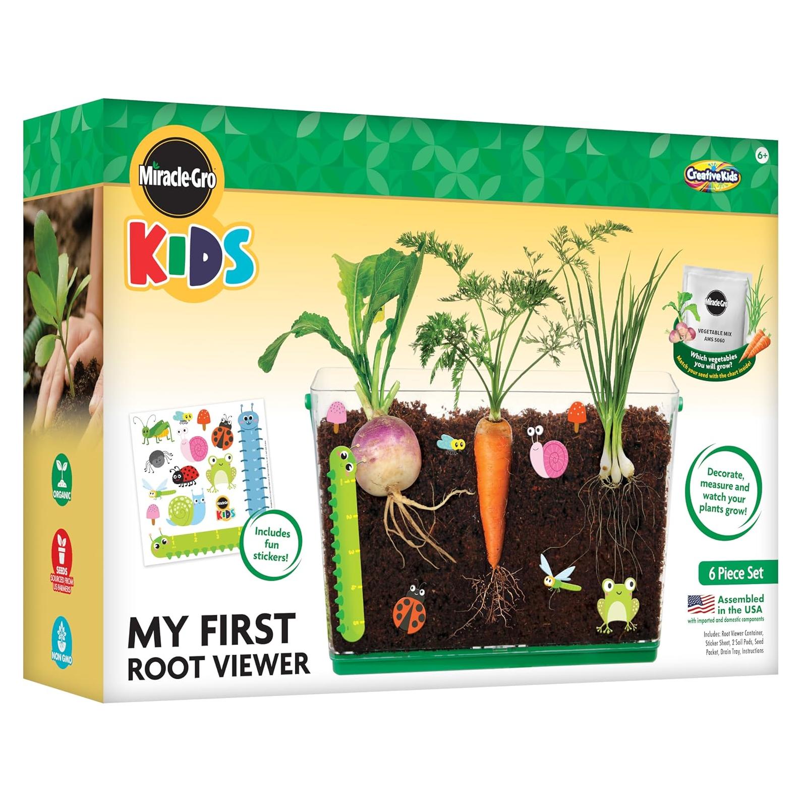 Kit de Jardinería Educativo Miracle GRO - Observador de Raíces
