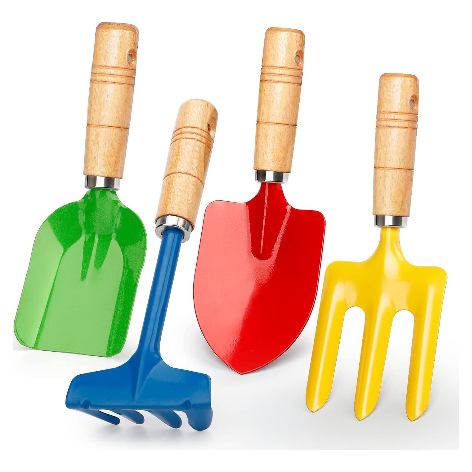 Juego de Herramientas de Jardín Dilabnba - 4 Piezas de Metal