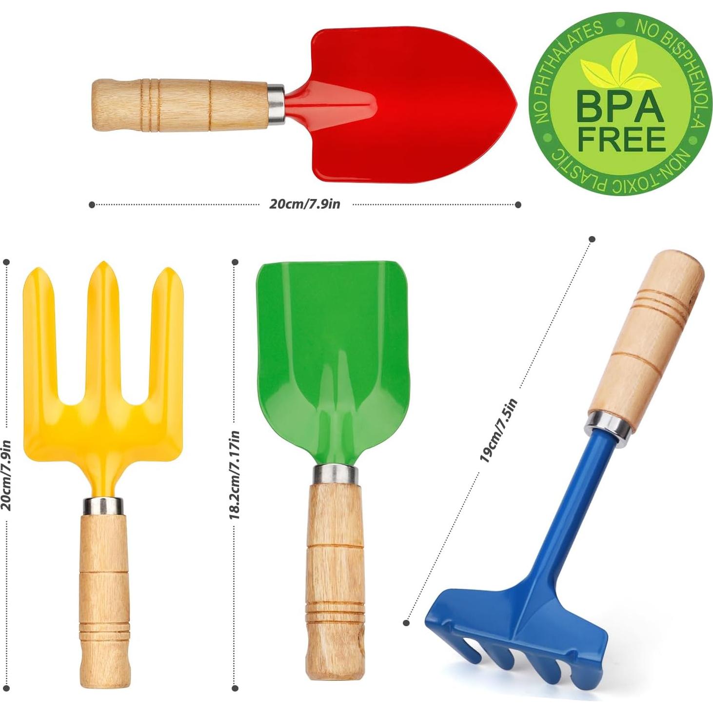 Juego de Herramientas de Jardín Dilabnba - 4 Piezas de Metal