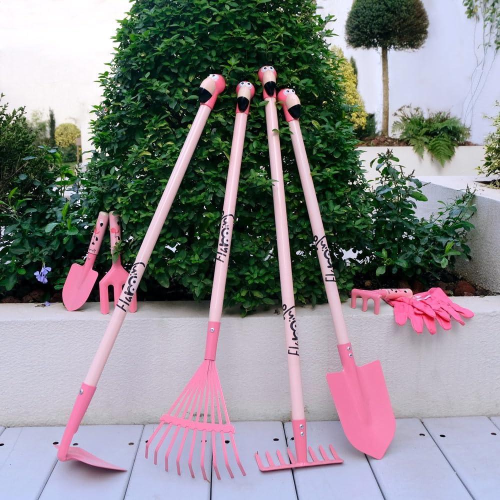 Juego de Herramientas de Jardinería para Niños Rosa - Altdorff