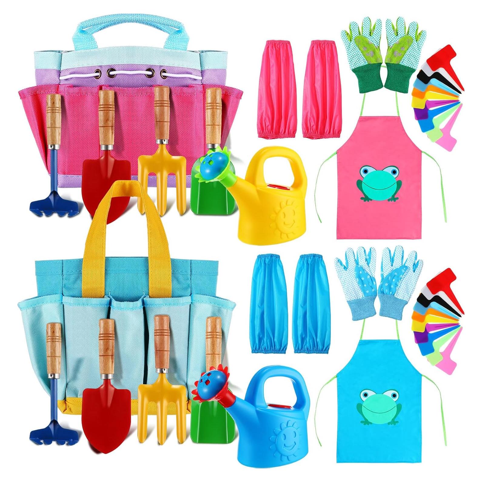 Set de Jardinería para Niños 38 Piezas Motionchic Color Vivo