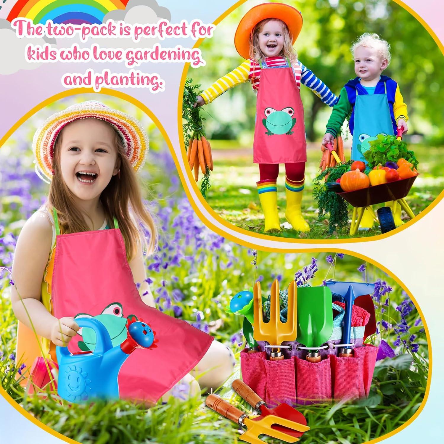 Set de Jardinería para Niños 38 Piezas Motionchic Color Vivo