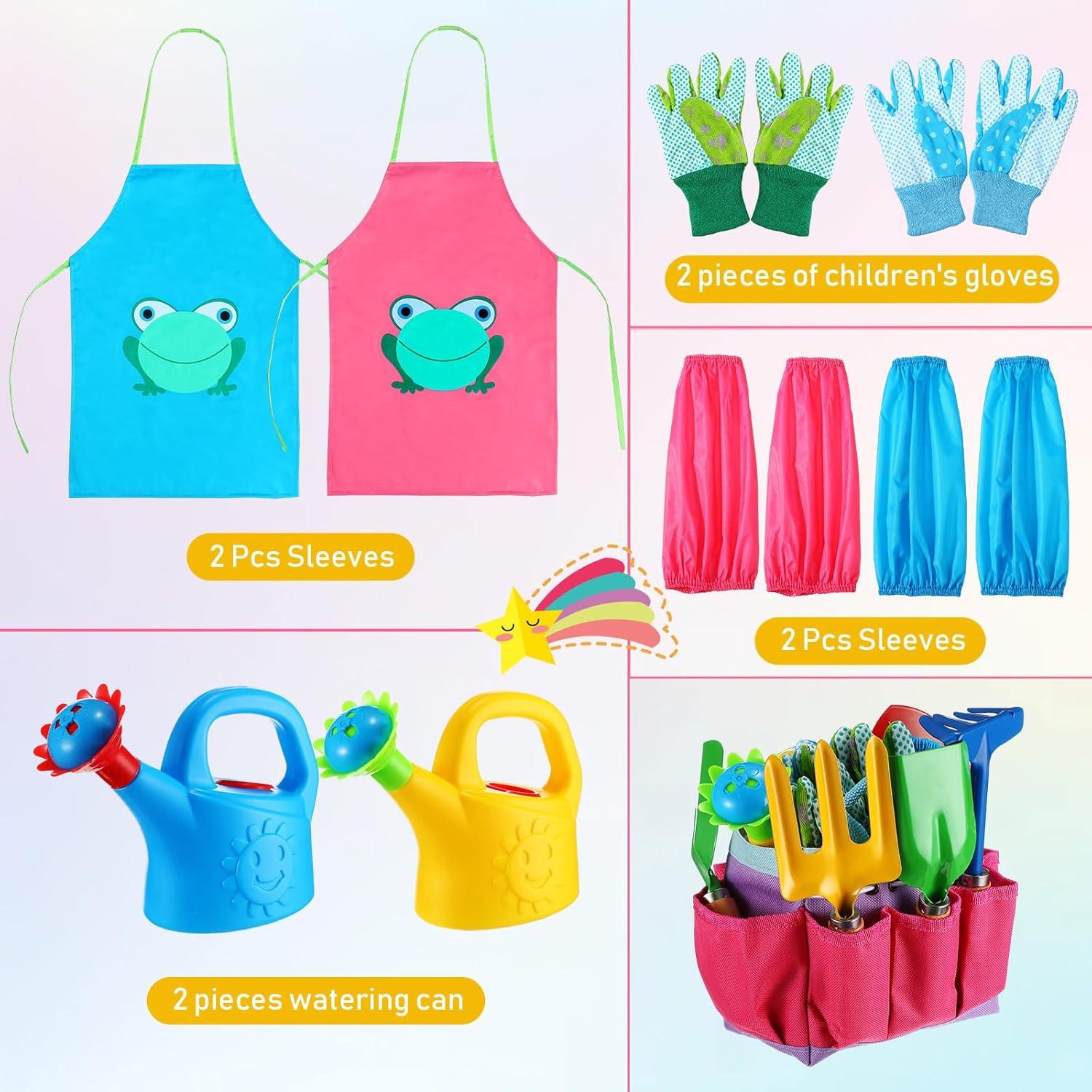 Set de Jardinería para Niños 38 Piezas Motionchic Color Vivo