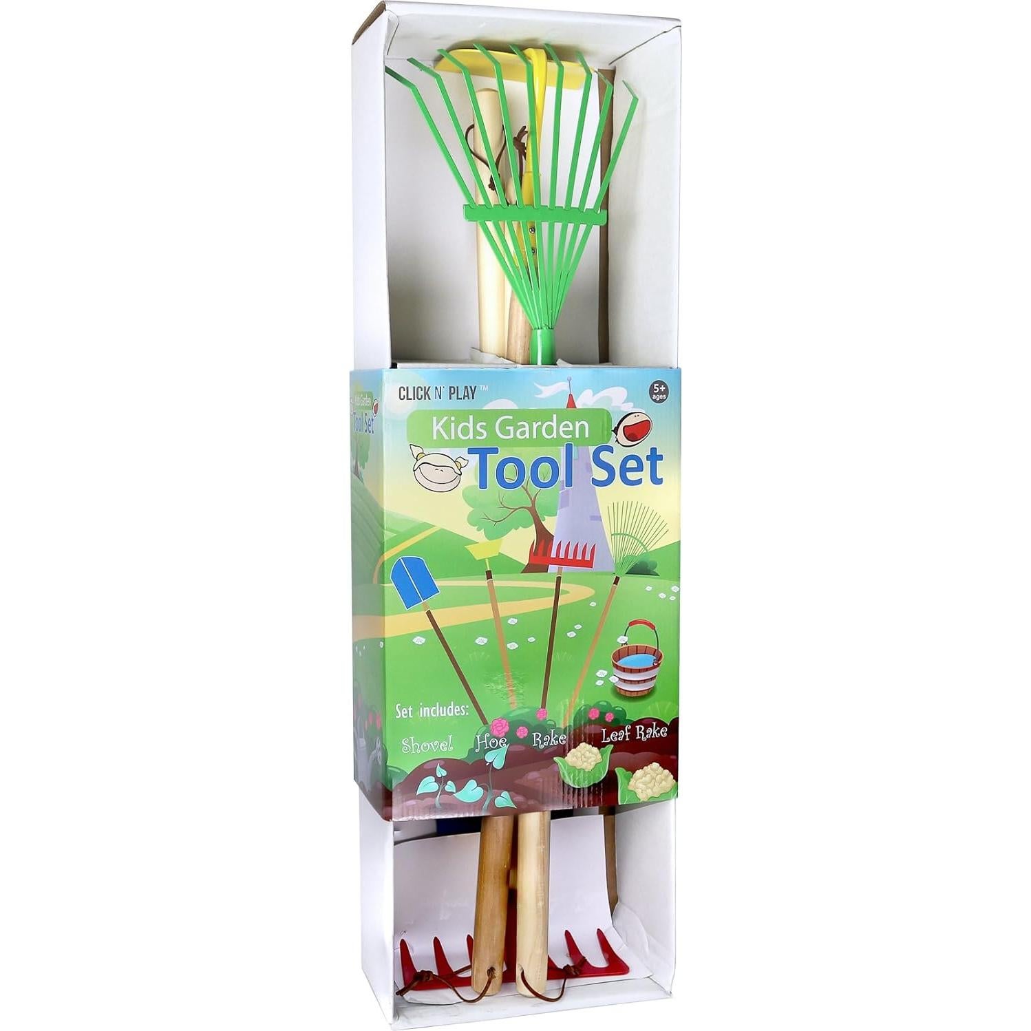 Juego de Jardinería para Niños Click N' Play 4 Piezas