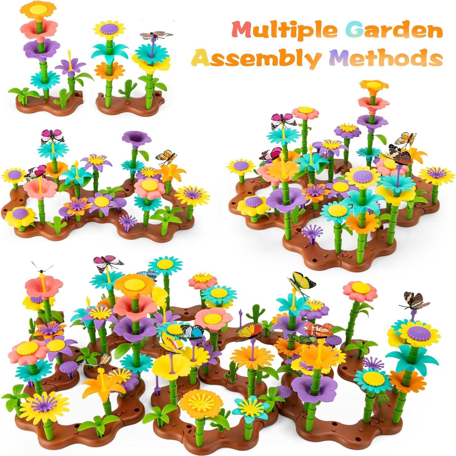 Juguete de Jardinería Funsland 272 PCS para Niños 3-8 Años