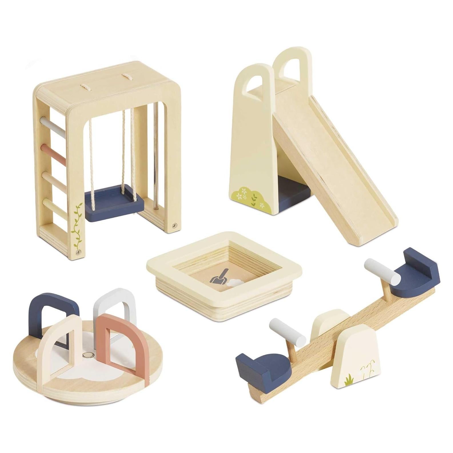 Conjunto de Muebles de Jardín para Casa de Muñecas Le Toy Van