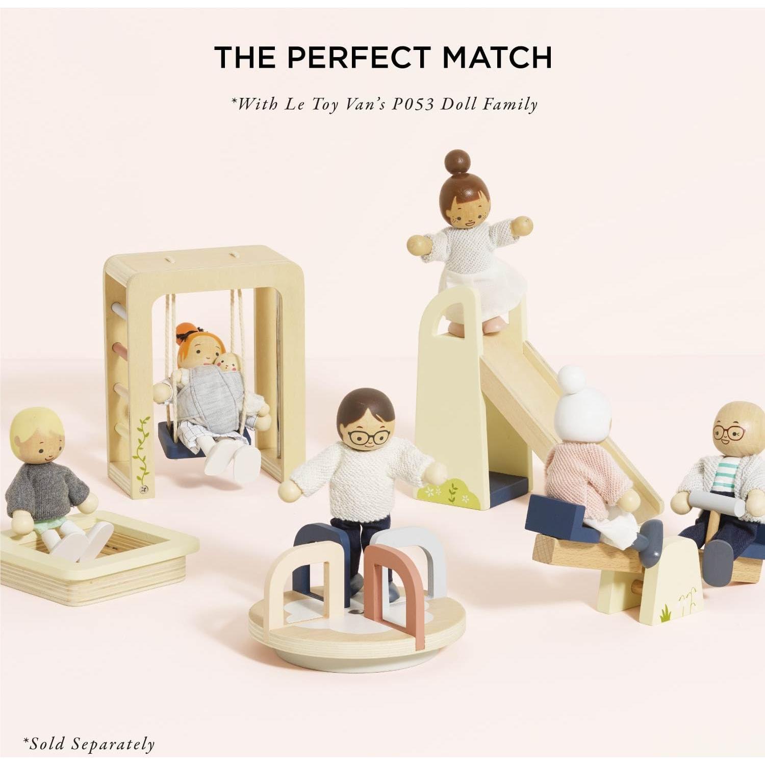 Conjunto de Muebles de Jardín para Casa de Muñecas Le Toy Van