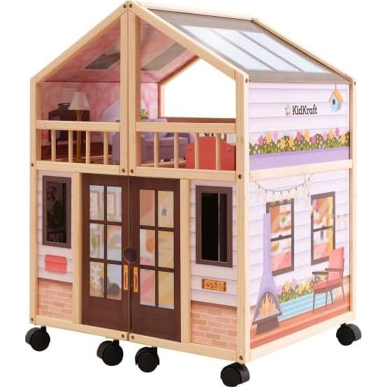 Casa de Muñecas de Madera KidKraft So Darling con Ruedas