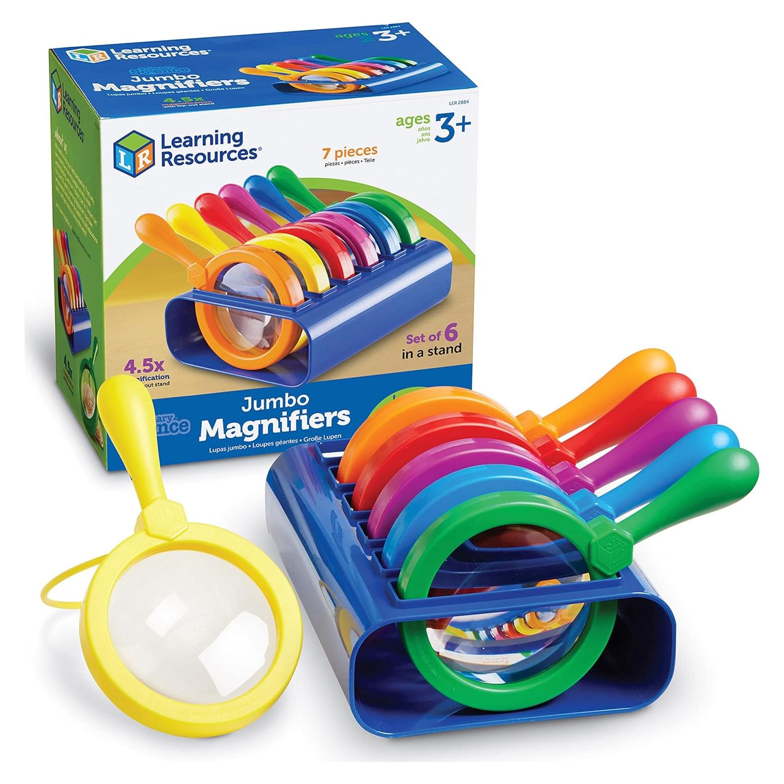 Lupas Jumbo Recursos de Aprendizaje - 6 Piezas 4.5X
