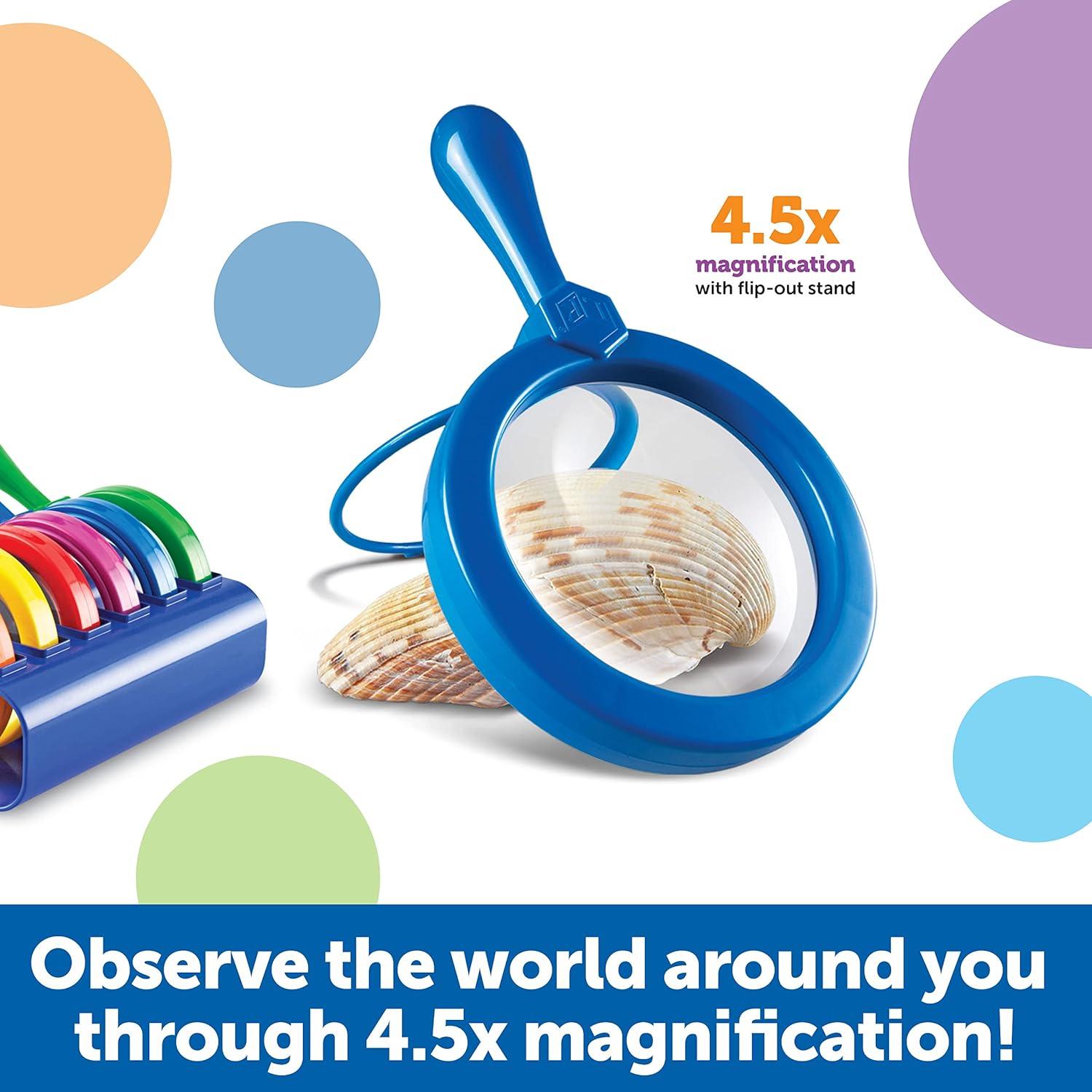 Lupas Jumbo Recursos de Aprendizaje - 6 Piezas 4.5X