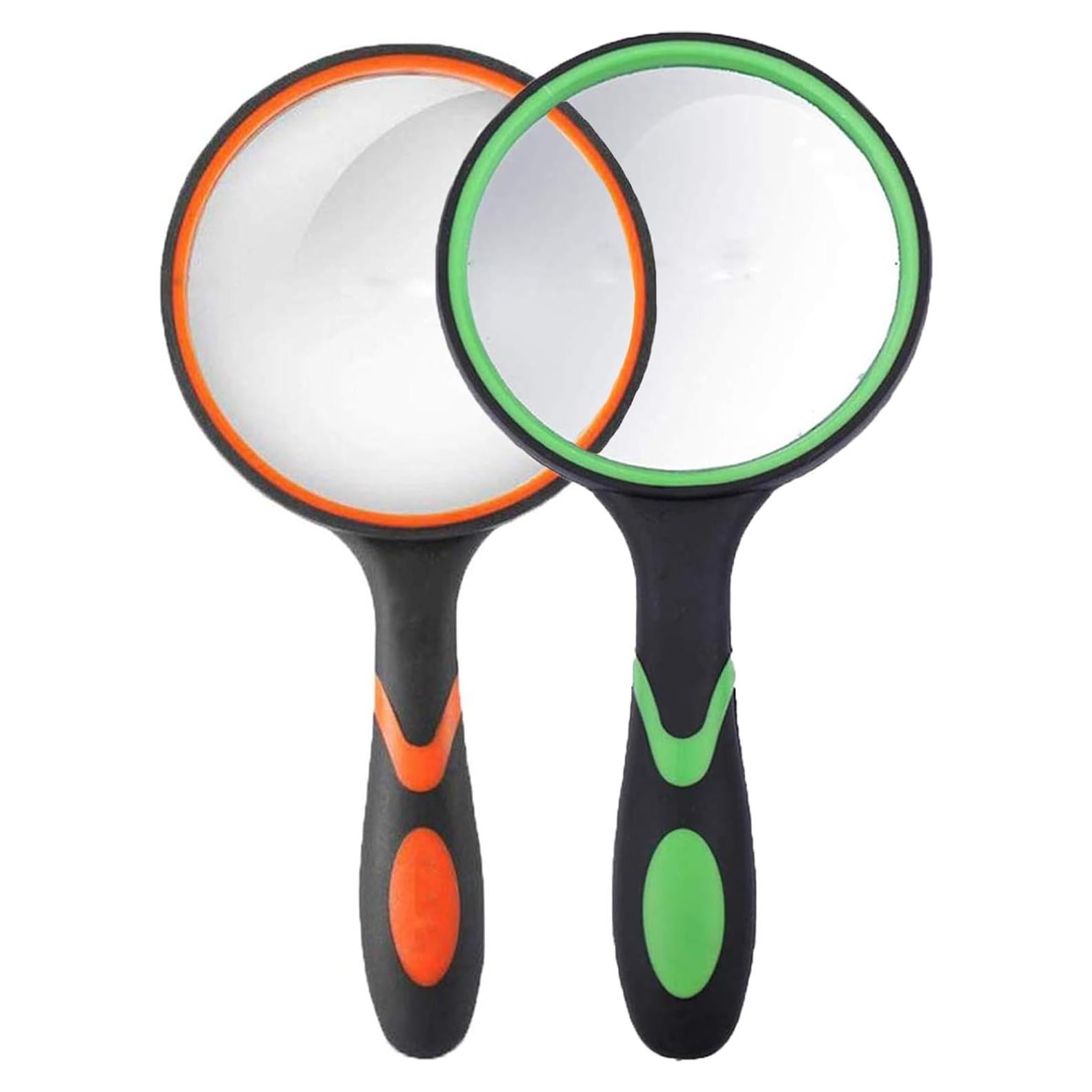 Lupa de Mano Rongon 10X 100mm Irrompible Paquete de 2