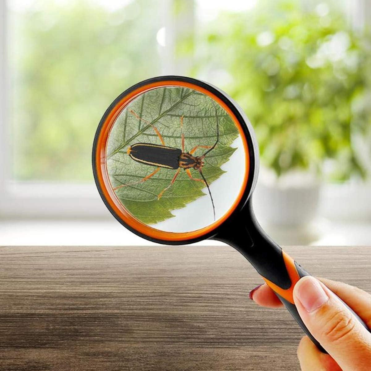 Lupa de Mano Rongon 10X 100mm Irrompible Paquete de 2