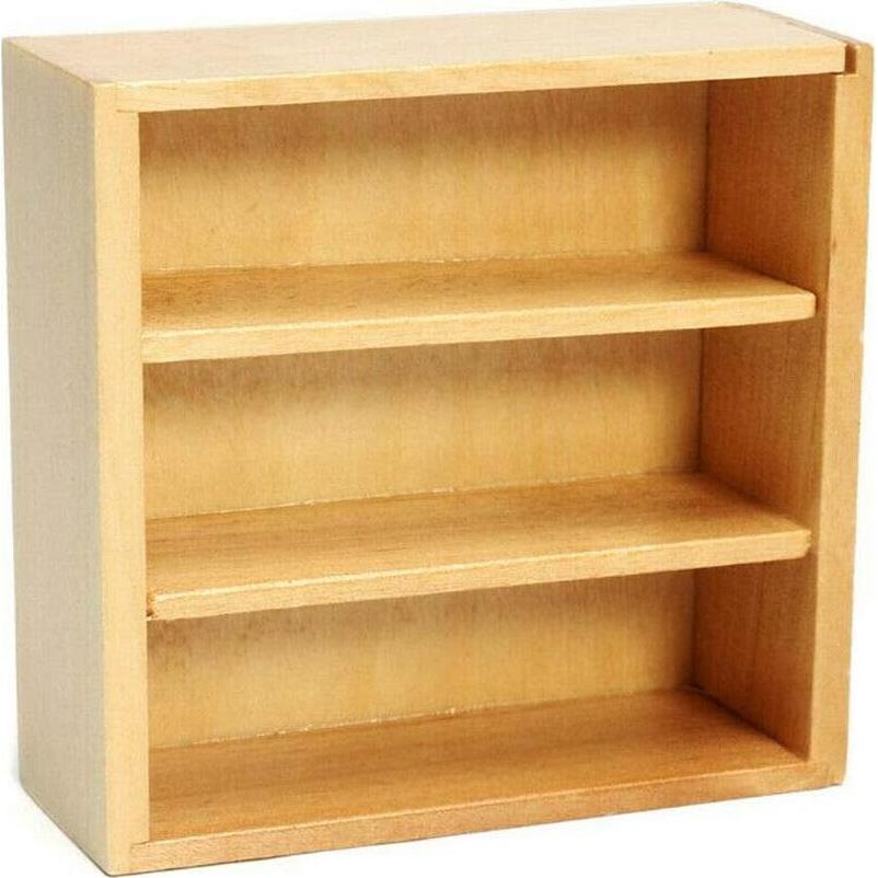 Set de 4 Muebles en Miniatura para Casa de Muñecas 1:12 - Gabinetes