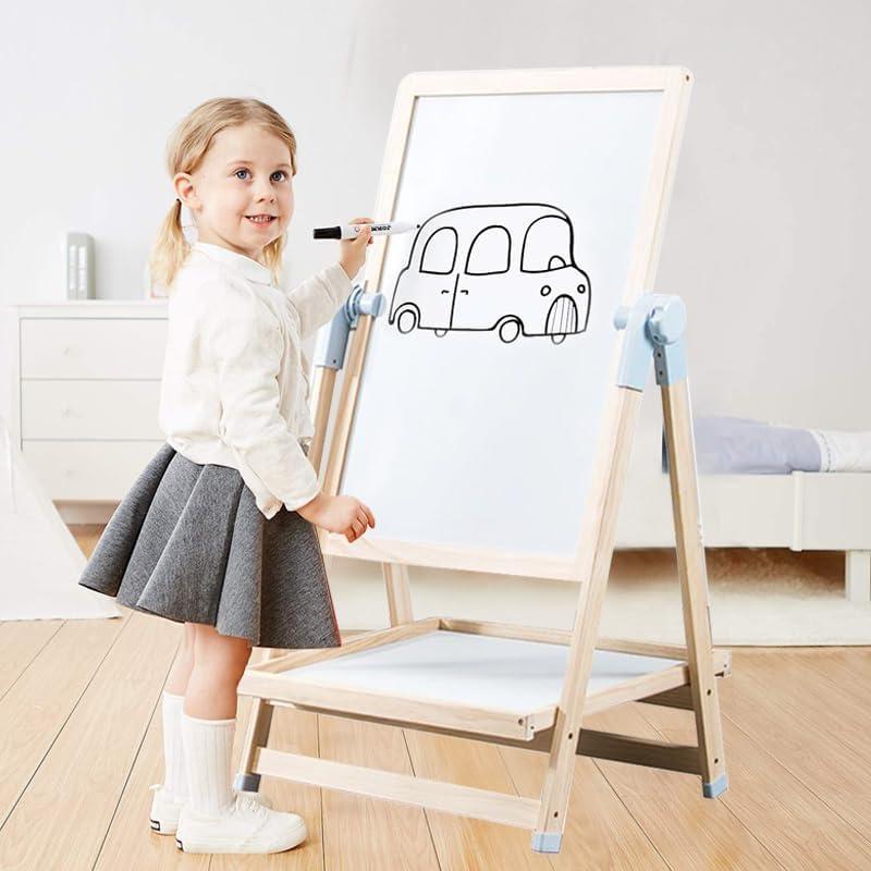 Caballete de Arte Montessori Adena Ajustable 2 en 1 Madera