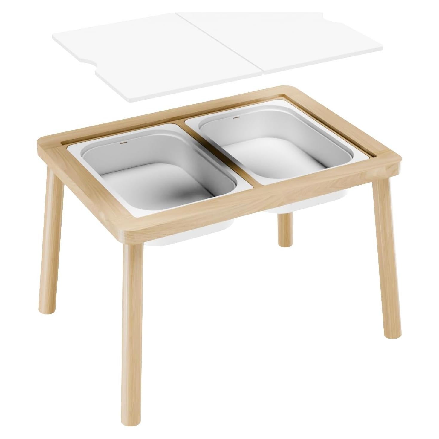 Mesa Sensorial Ogears para Niños con Almacenamiento y Pizarras